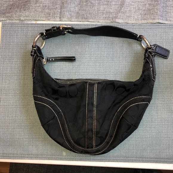 Coach hobo bag black